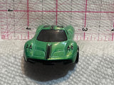 Green Pagoni Huayra Car 2012 Hot Wheels Diecast Car