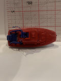 Red Sea Rescue Boat 1998 Matchbox Toy Diecast Car