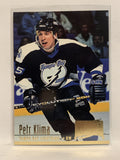 #208 Petr Klima Tampa Bay Lightning 1994-95 Fleer Ultra Hockey Card