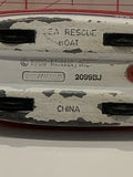 Red Sea Rescue Boat 1998 Matchbox Toy Diecast Car