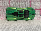 Green Pagoni Huayra Car 2012 Hot Wheels Diecast Car