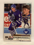 #215 Todd Gill Toronto Maple Leafs 1994-95 Fleer Ultra Hockey Card