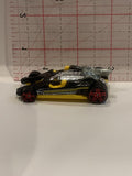 Black Honda Racer Hot Wheels Toy Diecast Car