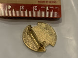 Trumpter Motor Inn Grande Prairie Alta Alberta Lapel Hat Pin BF