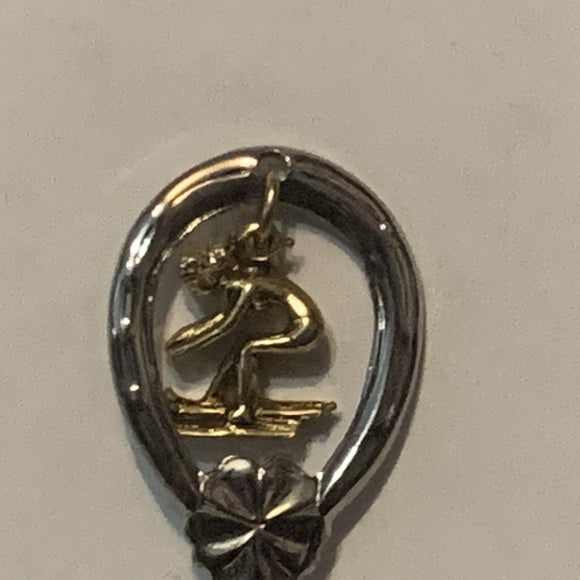 Cypress Gardens Florida Skiing collectable Souvenir Spoon PW
