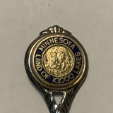 Minnesota Land of 10 000 Lakes Collectable Souvenir Spoon DD