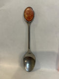 Purple Violet Flower New Brunswick Souvenir Spoon