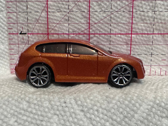 Orange Dodge Van  Motormax Diecast Car