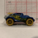 Blue Jungle RD-05 ©2004 Hot Wheels Diecast Car DF