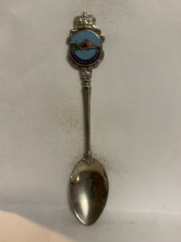 Mt Mount Rundle Banff Alberta Souvenir Spoon