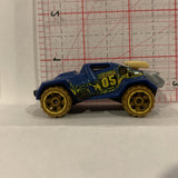 Blue Jungle RD-05 ©2004 Hot Wheels Diecast Car DF