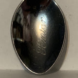 Hinton Alberta Canada Flag Collectable Souvenir Spoon DE