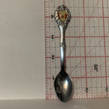 Hinton Alberta Canada Flag Collectable Souvenir Spoon DE