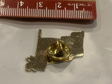Yellow Ribbon USA American Flag Lapel Hat Pin BF