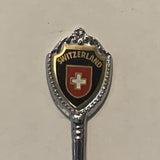 Switzerland Flag collectable Souvenir Spoon PW