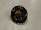 Minter Gardens Rose Flower Lapel Hat Pin BF