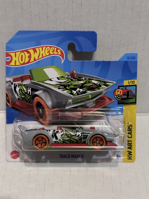 Grey Track Manga HW Art Cars 1/10 15/250 HKK14 2021 Hot Wheels Diecast Car