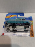 Blue Surfin School Bus Surf's Up 1/5 24/250 HKK79 2021 Hot Wheels Diecast Car