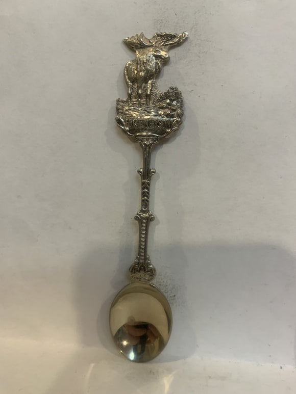 Fort Nelson BC Moose Souvenir Spoon