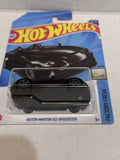 Black Aston Martin V12 Speedster Factory Fresh 9/10 183/250 HCX71 2021 Hot Wheels Diecast Car