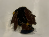 Native Warrior Lapel Hat Pin BG