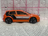 Orange Volkswagen Golf MK7 DJF83 2016 Unbranded  Diecast Car