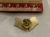 USA Curacao Friendship Flags Lapel Hat Pin BG