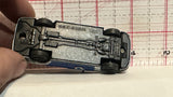 Grey Blue Police Car DKG2 Unbranded Diecast Car
