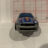 Silver '07 Ford Mustang ©2007 Hot Wheels Diecast Car DF