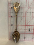 Butchart Gardens Rose Flower Victoria BC Souvenir Spoon