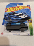Blue McLaren Elva HW Exotics 6/10 203/250 HCX54 2021 Hot Wheels Diecast Car