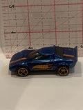 Blue Lanola Stratos 2014 Hot Wheels Toy Diecast Car