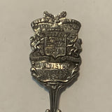 City of Red Deer Industry Coat of Arms collectable Souvenir Spoon PX