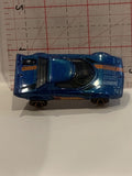 Blue Lanola Stratos 2014 Hot Wheels Toy Diecast Car
