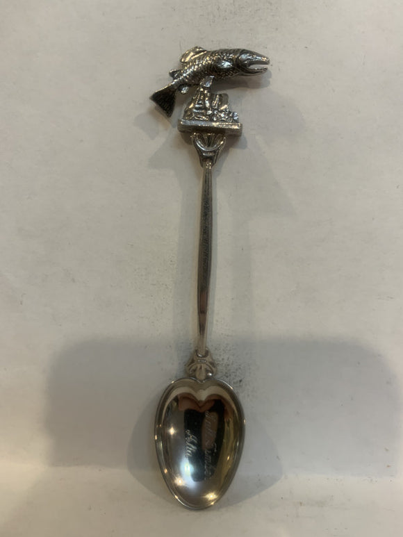 Tall Timber Alta Alberta Fish Souvenir Spoon