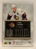 #69 Wade Redden Ottawa Senators 2005-06 Upper Deck Rookie Update Hockey Card