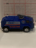 Blue Swat Police Van Unbranded Toy Diecast Car