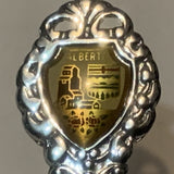 Talbot 1907 1980 Alberta Symbols Collectable Souvenir Spoon DE