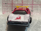 Red #78 Lamborghini Bull Racing Team 1/56 Majorette Diecast Car