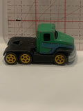 Green Semi Truck Unbranded Toy Diecast Car
