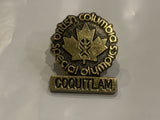 British Columbia Special Olympics Coquitlam Logo Lapel Hat Pin BG