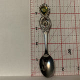 Bennet Dam Hudson's Hope BC Bear Collectable Souvenir Spoon DE