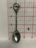 Columbia Icefields Alberta Wild Rose Souvenir Spoon