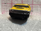 Yellow Hummer H# SUV Hot Wheels Diecast Car