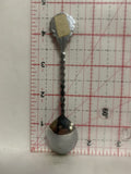 Columbia Icefields Alberta Wild Rose Souvenir Spoon