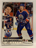 #72 Igor Kravchuk Edmonton Oilers 1994-95 Fleer Ultra Hockey Card