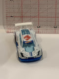 White Super Blitzen 2010 Hot Wheels Toy Diecast Car