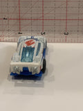White Super Blitzen 2010 Hot Wheels Toy Diecast Car