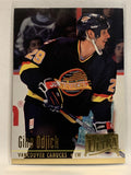#229 Gino Odjick Vancouver Canucks 1994-95 Fleer Ultra Hockey Card