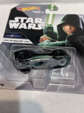Black Luke Skywalker Star Wars Mandalorian HGY03 2021 Hot Wheels Diecast Car